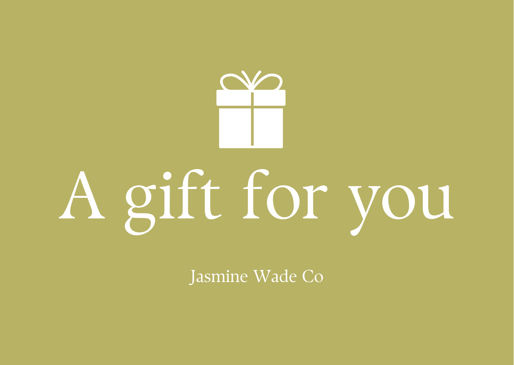 Jasmine Wade Co Gift Card
